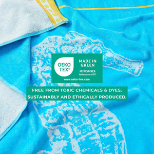 2 Pack 100% Cotton Jacquard Beach Towels - Playa Collection