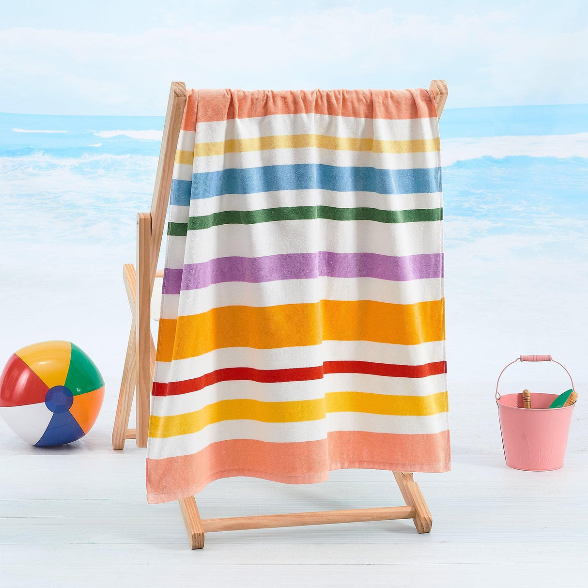 Vibrant Kids Beach Towel - Keilani Collection