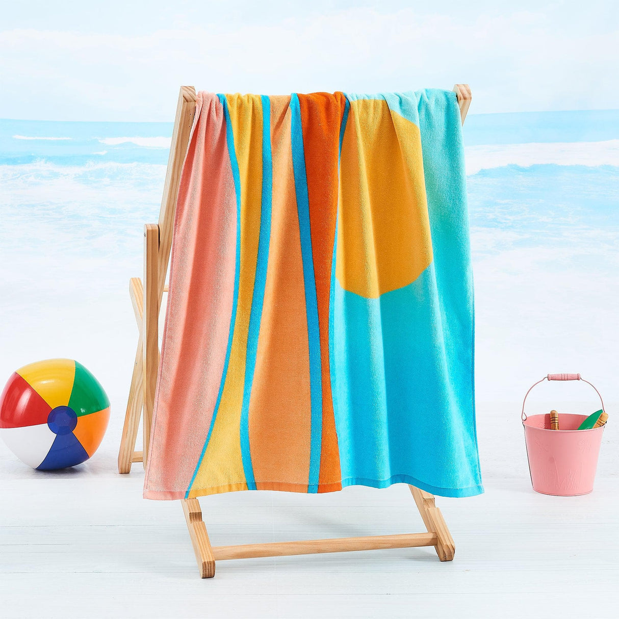 Vibrant Kids Beach Towel - Keilani Collection