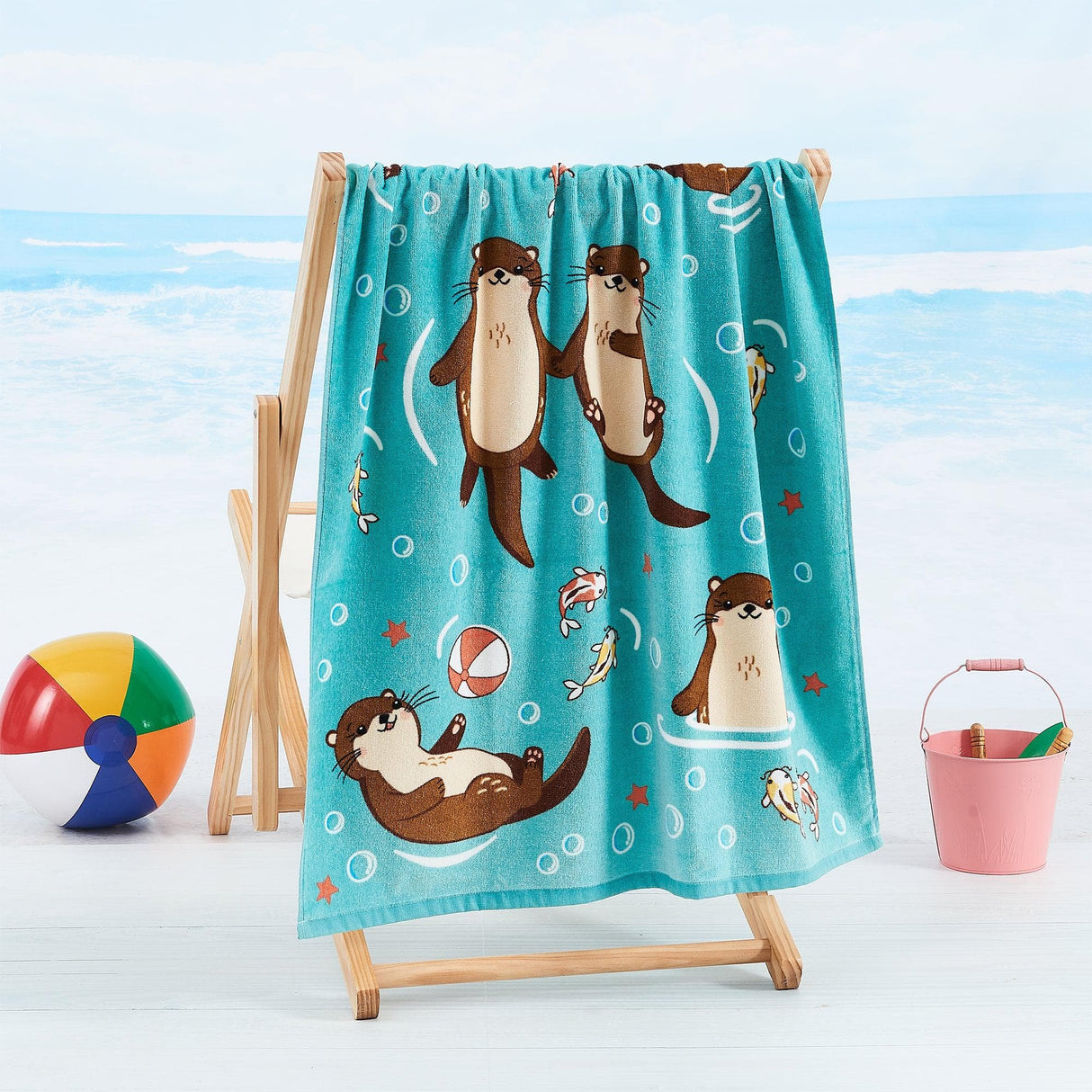 Vibrant Kids Beach Towel - Keilani Collection