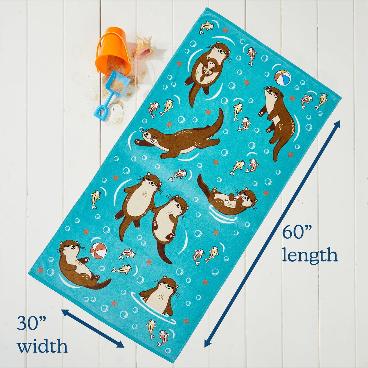 Vibrant Kids Beach Towel - Keilani Collection