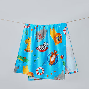 Vibrant Kids Beach Towel - Keilani Collection