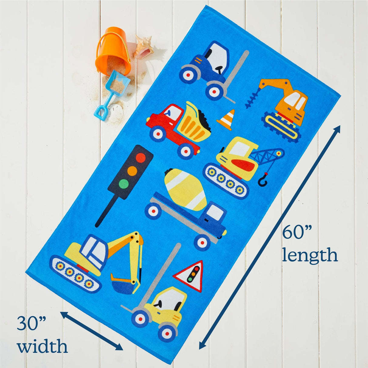 Vibrant Kids Beach Towel - Keilani Collection