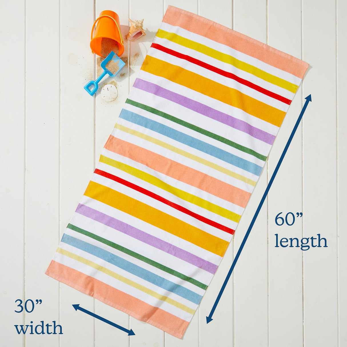 Vibrant Kids Beach Towel - Keilani Collection