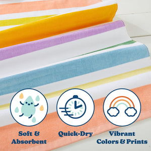 Vibrant Kids Beach Towel - Keilani Collection