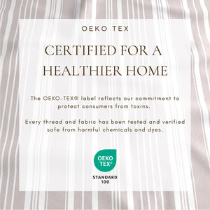 4-Piece Striped Microfiber Sheet Set - Elouise Collection