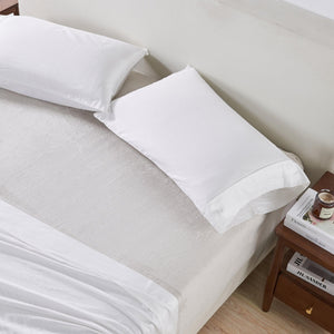 Solid Plush Fitted Sheet - Velvet Luxe Collection