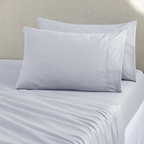 greatbayhome Bed Sheets King / Light Blue Triblend Sheet Set - Avani Collection 6-Piece Triblend Cotton Sheet Set | Avani Collection by Great Bay Home