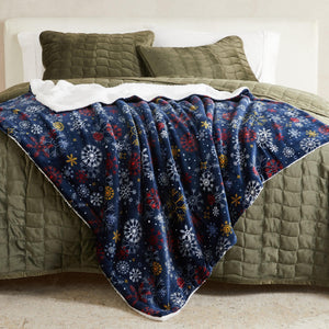 Sherpa Throw Blanket - Eve Collection