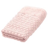 greatbayhome Hand Towel / Pink Cotton Diamond Waffle Weave Bath Towel Set - Grayson Collection Cotton Diamond Waffle Weave Bath Towel Set | Grayson Collection by Great Bay Home