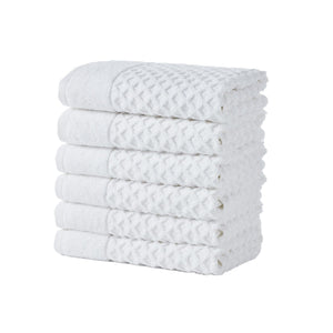 Cotton Diamond Waffle Weave Bath Towel Set - Grayson Collection