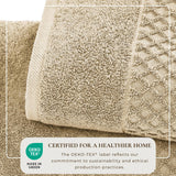 greatbayhome Cotton Diamond Waffle Weave Bath Towel Set - Grayson Collection Cotton Diamond Waffle Weave Bath Towel Set | Grayson Collection by Great Bay Home