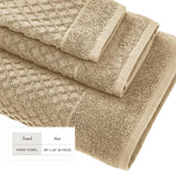 greatbayhome Cotton Diamond Waffle Weave Bath Towel Set - Grayson Collection Cotton Diamond Waffle Weave Bath Towel Set | Grayson Collection by Great Bay Home