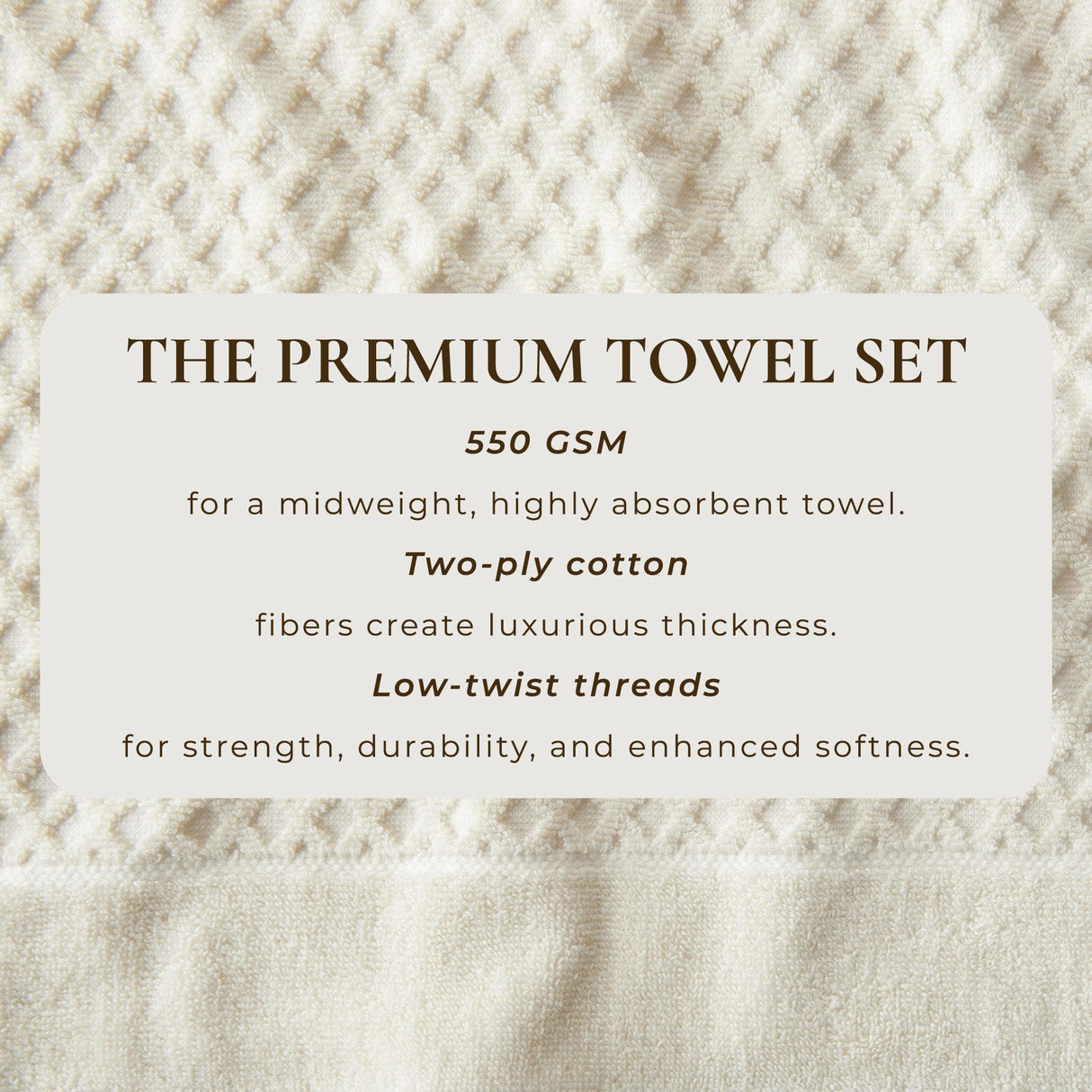 greatbayhome Cotton Diamond Waffle Weave Bath Towel Set - Grayson Collection Cotton Diamond Waffle Weave Bath Towel Set | Grayson Collection by Great Bay Home