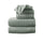 greatbayhome 6 Piece Set / Eucalyptus Luxury Cotton Towels - Karina Collection Luxury 100% Cotton Ribbed Bath Towels | Karina Collection by Great Bay Home