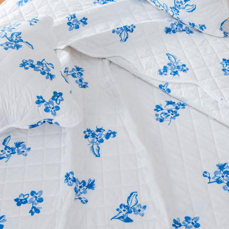 3-Piece Floral Quilt - Raelynn Collection