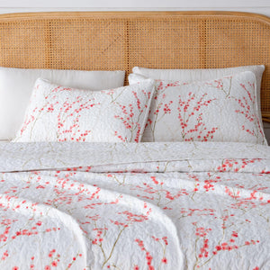 3-Piece-Floral-Quilt-Set-Sakura-Collection-Quilts