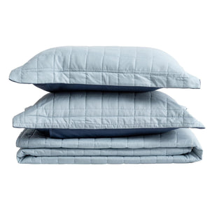 3 Piece Reversible Quilt Set - Mylo Collection