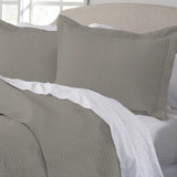 3-Piece Herringbone Stitched Quilt - Louise Collection