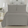 3-Piece Herringbone Stitched Quilt - Louise Collection