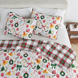 Colorful Holiday Quilt Set - Midnight Magic Collection
