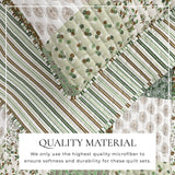 greatbayhome Quilts & Comforters Floral Patchwork Quilt Set - Damia Collection Floral Patchwork Quilt Set | Damia Collection by Great Bay Home