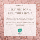 greatbayhome Quilts & Comforters Floral Print & Scallopeded Edge Cotton Quilt Set - Sandie Collection Spring Petals Scalloped Cotton Quilt Set | Sandie Collection by Great Bay Home