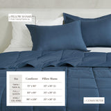 greatbayhome Quilts & Comforters Reversible Comforter Set - Odette Collection Reversible Comforter Set | Odette Collection by Great Bay Home