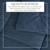 greatbayhome Quilts & Comforters Reversible Comforter Set - Odette Collection Reversible Comforter Set | Odette Collection by Great Bay Home