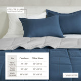 greatbayhome Quilts & Comforters Reversible Comforter Set - Odette Collection Reversible Comforter Set | Odette Collection by Great Bay Home