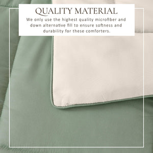 Reversible Comforter Set - Odette Collection