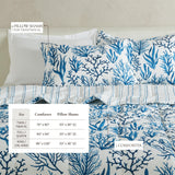 greatbayhome Quilts & Comforters Reversible Comforter Set - Odette Collection Reversible Comforter Set | Odette Collection by Great Bay Home
