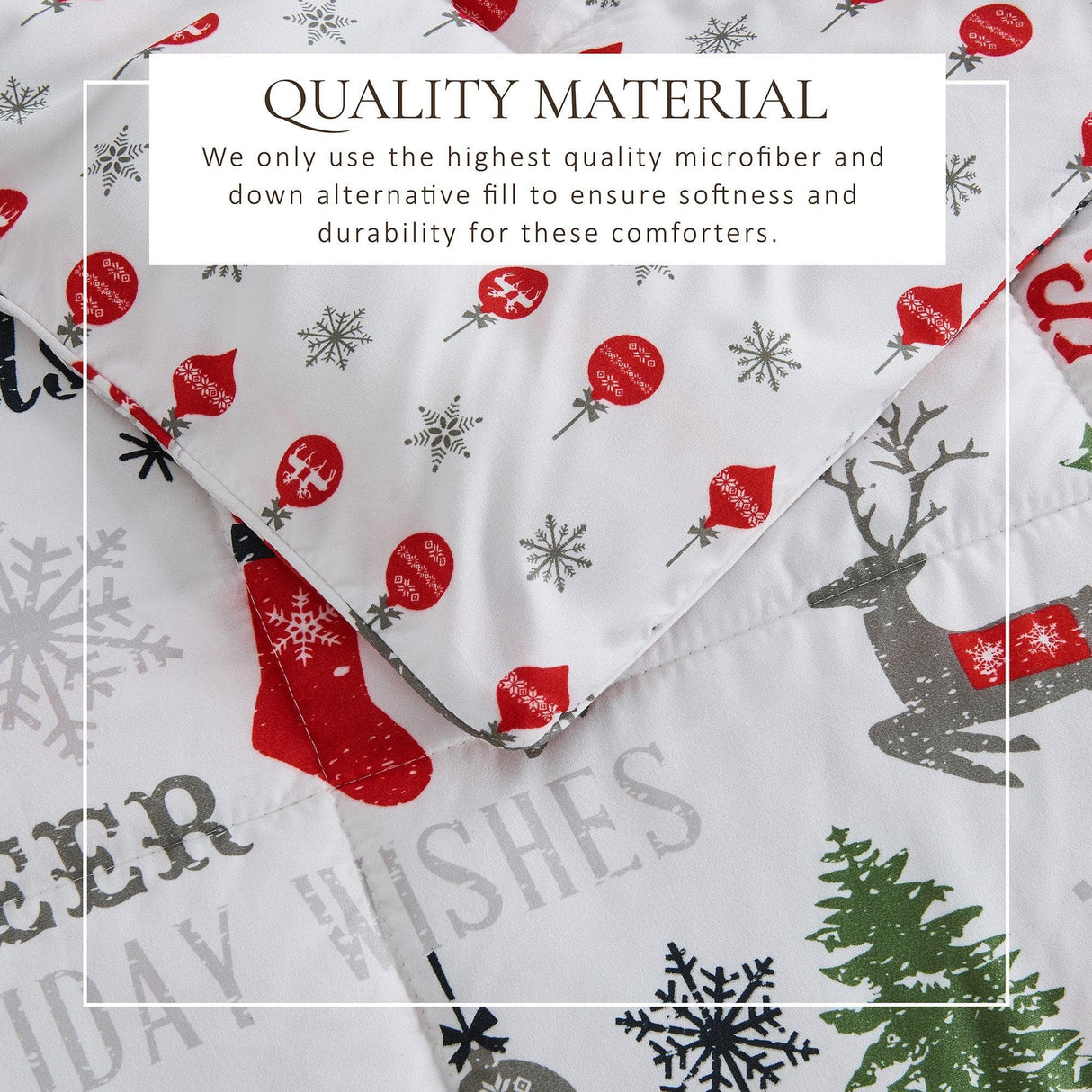 Reversible Winter Comforter Set - Odette Collection