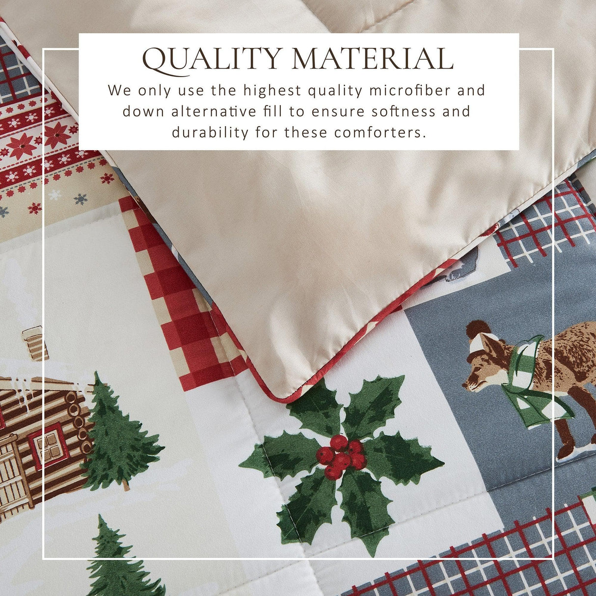Reversible Winter Comforter Set - Odette Collection
