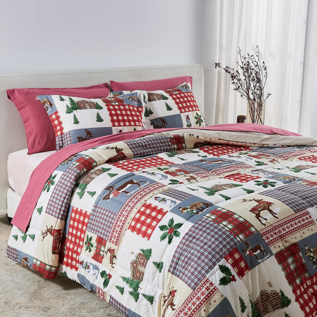 Reversible Winter Comforter Set - Odette Collection