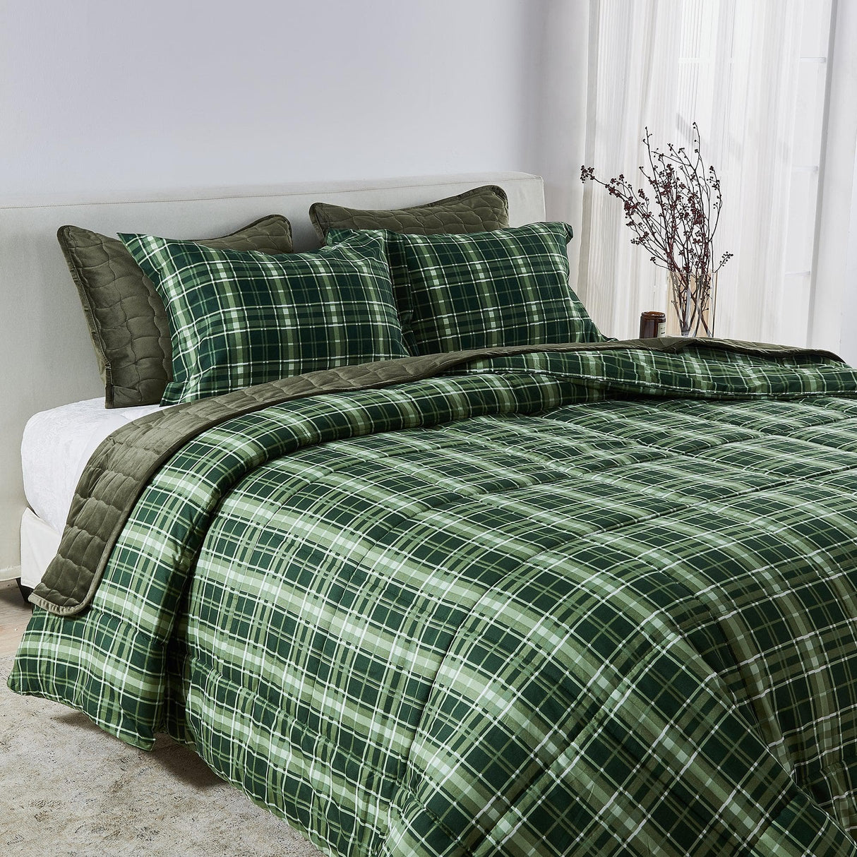 Reversible Winter Comforter Set - Odette Collection