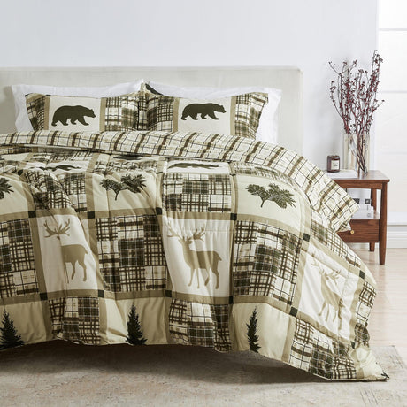Reversible Winter Comforter Set - Odette Collection