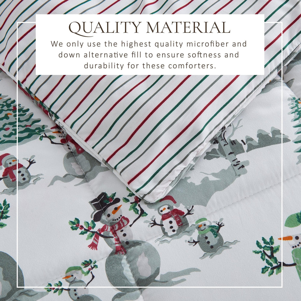Reversible Winter Comforter Set - Odette Collection