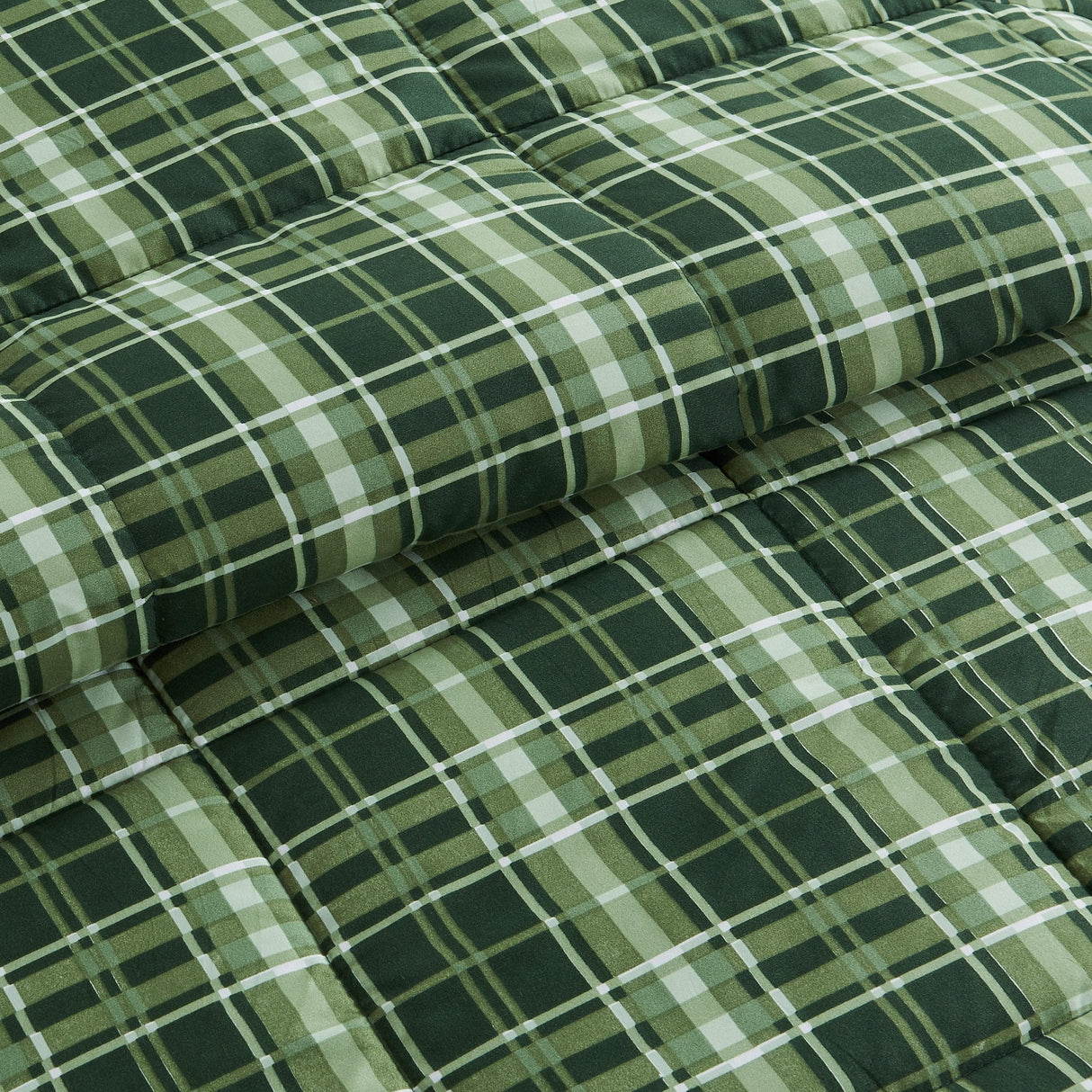 Reversible Christmas Comforter and Sham Set - Holiday / Lodge Odette Collection