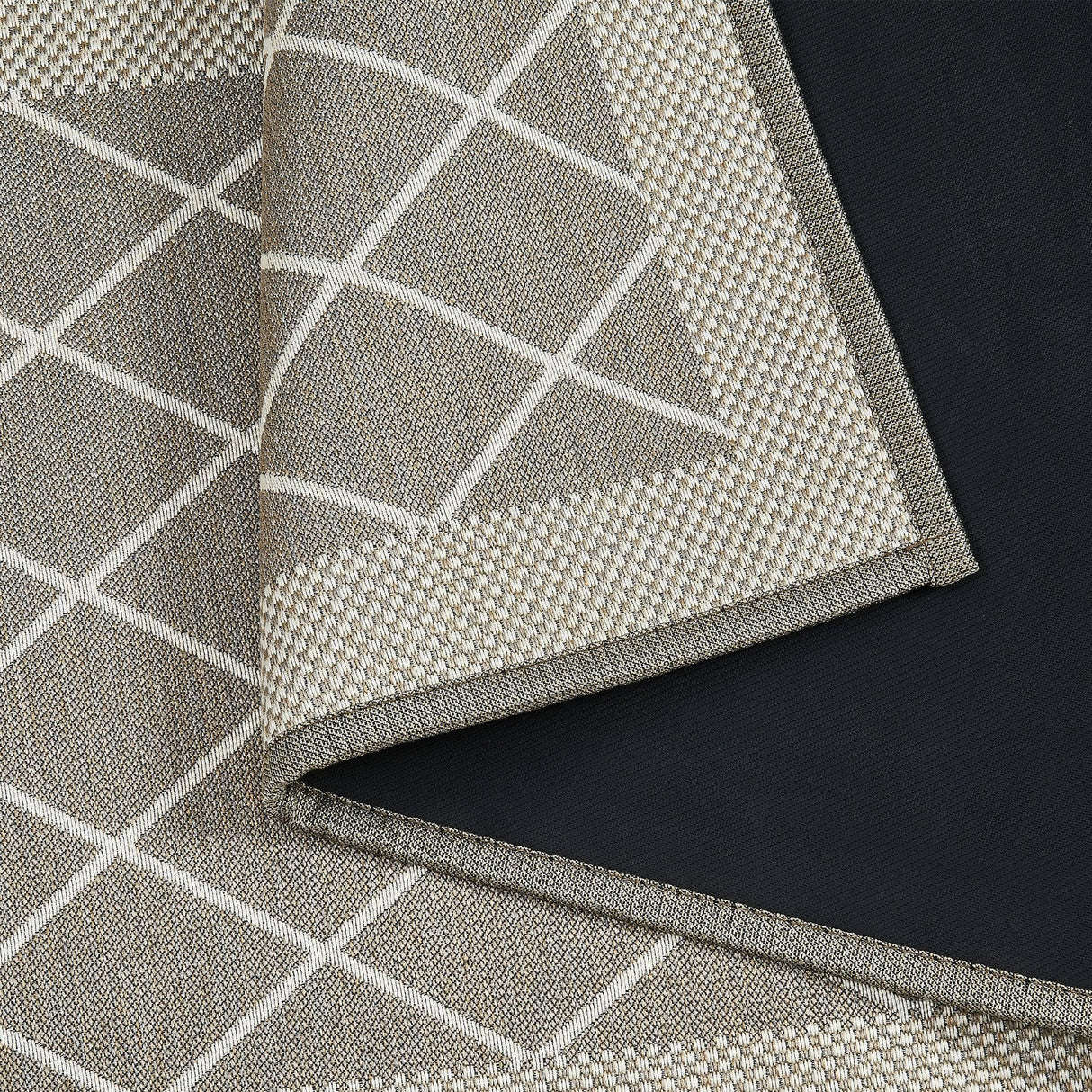 2 Pack Woven Trellis Machine Washable Accent Area Rug & Runner - Lysandra Collection