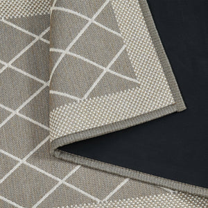 2 Pack Woven Trellis Machine Washable Accent Area Rug & Runner - Lysandra Collection