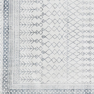 Distressed Moroccan Machine Washable Accent Runner 24 x 7 - Neve Collection