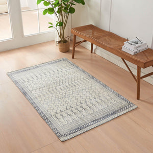 Distressed Moroccan Machine Washable Accent Area Rug 3  x  5 - Neve Collection