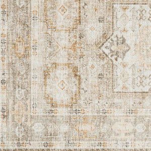 Medallion Machine Washable Accent Area Rug & Runner 2 Pack - Nava Collection