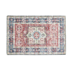 Medallion Machine Washable Accent Area Rug 3  x  5 - Nava Collection