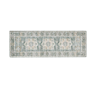 Medallion Machine Washable Accent Runner 24 x 7 - Nava Collection