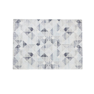 Modern Geometric Machine Washable Accent Rug 2' x 3' - Cordoba Collection