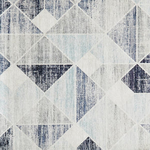 Modern Geometric Machine Washable Accent Runner 2'4" x 7' - Cordoba Collection