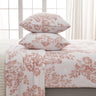 4-Piece Printed Plush Sheet - Velvet Luxe Lattice Collection