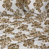 4-Piece Printed Plush Sheet - Velvet Luxe Lattice Collection